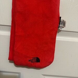 The North Face Vibrant Red Fleece Scarf